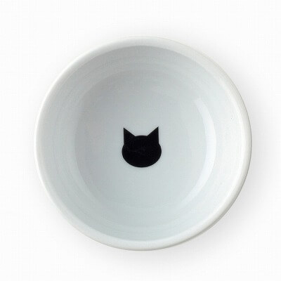 猫用 脚付フードボウル プチ 猫柄いつものおやつを豪華に演出