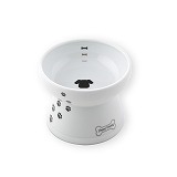 猫壱　ル・クルーゼ　フードボウル　ウォーターボウル ハッピーダイニング専用すべりどめシリコン【L】脚付ウォーター
