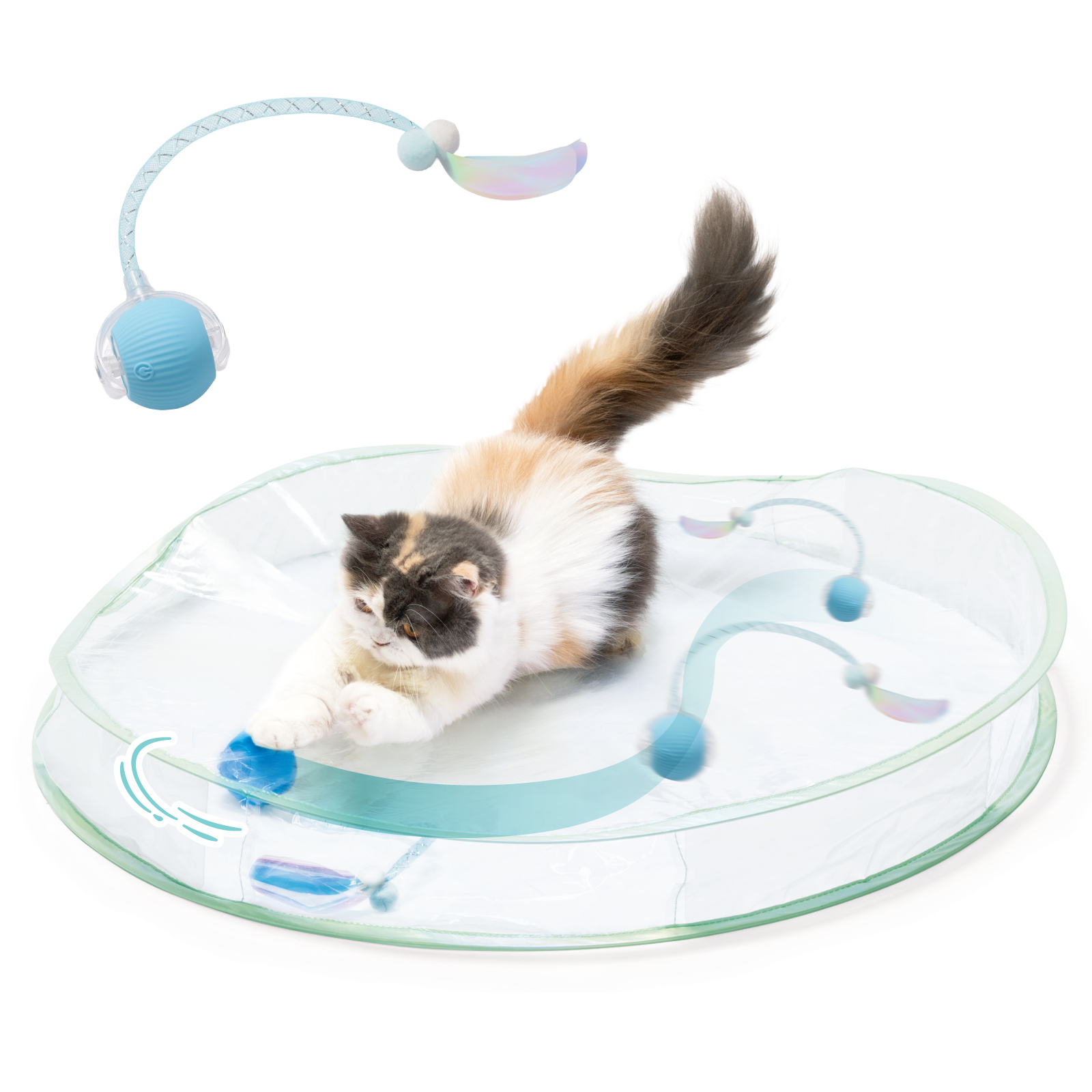 キャット電動トイ クリア