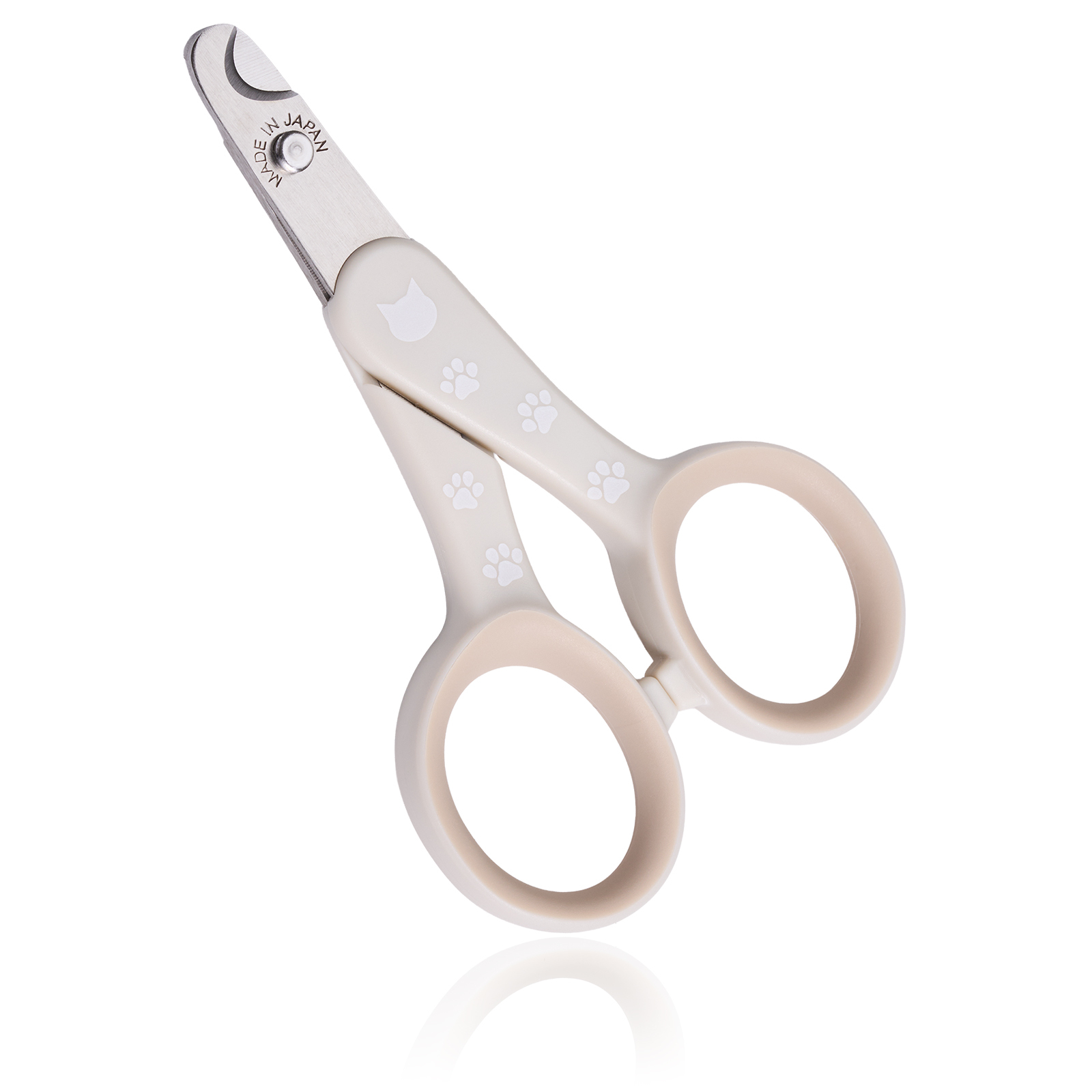 ＜猫壱＞猫用爪切り　猫の爪切り　ストレスなくスパッと切れる猫用爪切り　日本製　正面