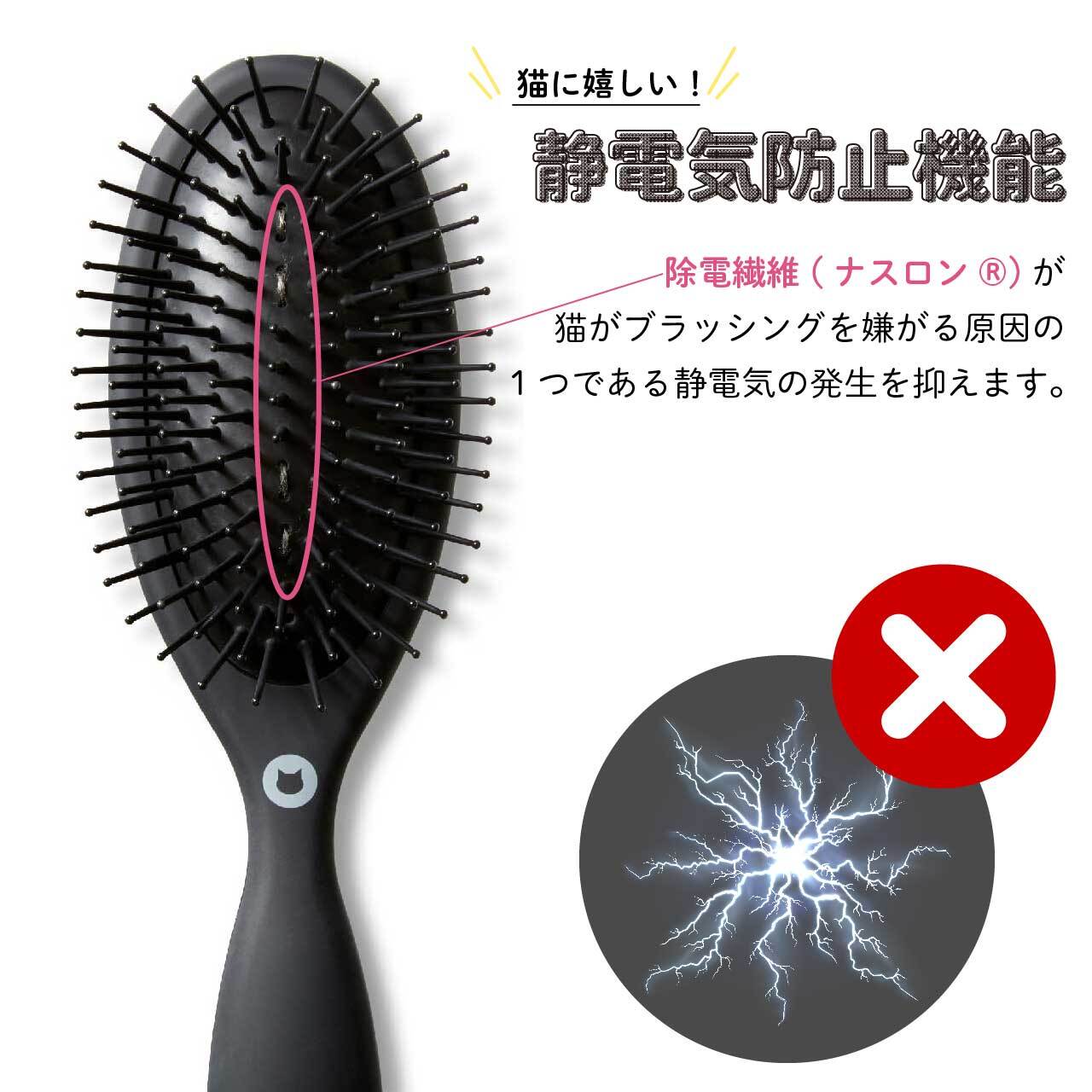 ブラシを嫌がる猫もとろける魔法のブラシ 日本製猫にも人にも優しいブラッシング時間を 猫壱 Necoichi