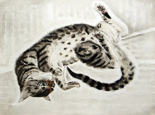 芸術の秋 日本人が描いた世界的に有名な 猫 の絵画を鑑賞しよう 猫壱 Necoichi